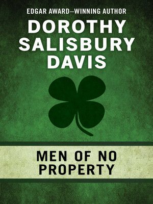 cover image of Men of No Property